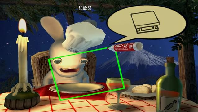 Rayman Raving Rabbids™ Gameplay Screenshot