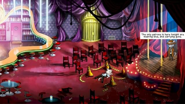 Nine Noir Lives Gameplay Screenshot