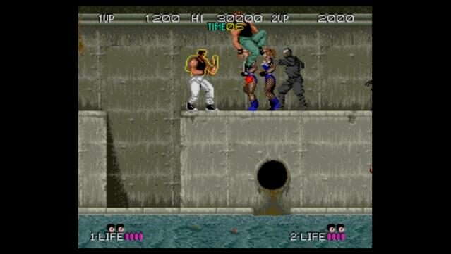 Retro Classix: Bad Dudes Gameplay Screenshot