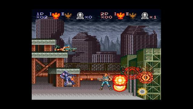 Contra Anniversary Collection Gameplay Screenshot