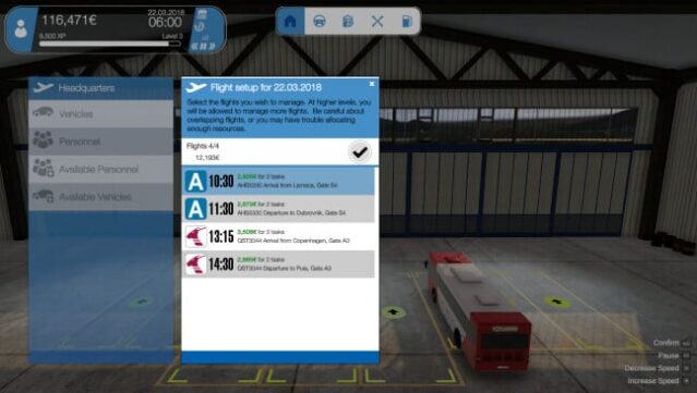 Airport Simulator Gameplay Screenshot