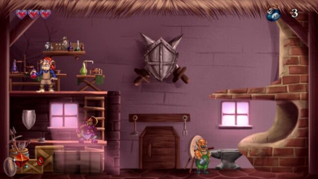 Arzette: The Jewel of Faramore Gameplay Screenshot