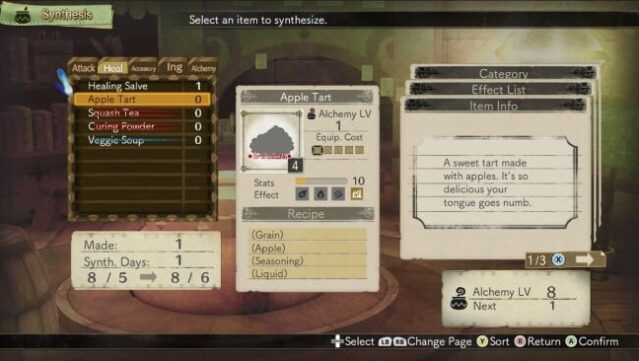 Atelier Escha & Logy: Alchemists of the Dusk Sky DX Gameplay Screenshot