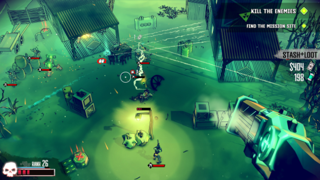 Dust & Neon Gameplay Screenshot