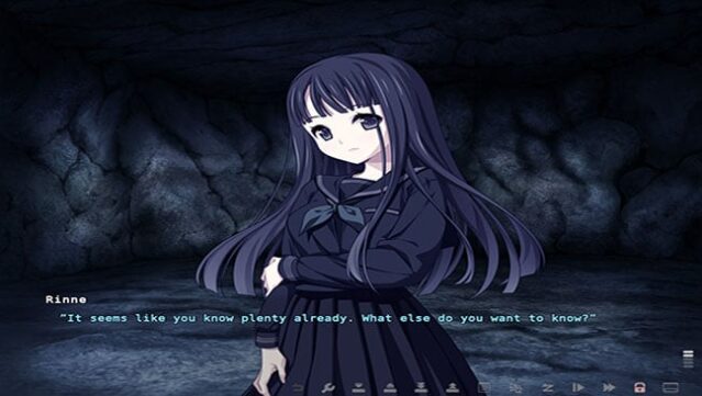 Euphoria Visual Novel Gameplay Screenshot