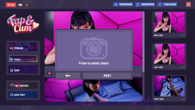 Fap & Cum Gameplay Screenshot