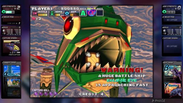 G-Darius HD PC Screenshot
