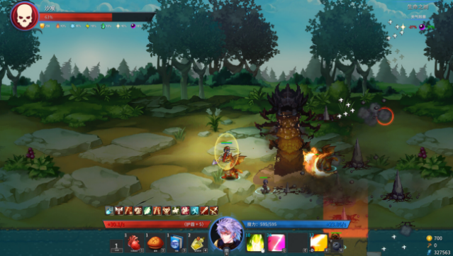 Gods Wars: Infinity Epic Gameplay Screenshot