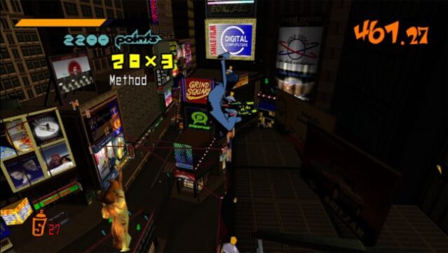 Jet Set Radio Gameplay Screenshot