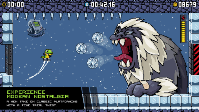 Jumpjet Rex Gameplay Screenshot