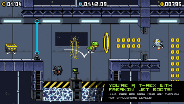 Jumpjet Rex PC Screenshot