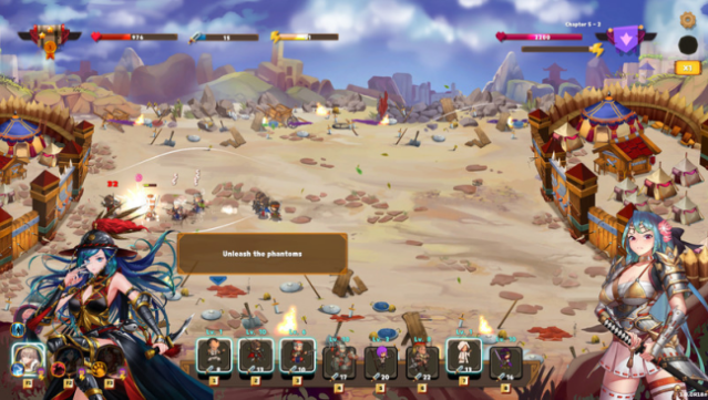 Love n War: Warlord by Chance Gameplay Screenshot