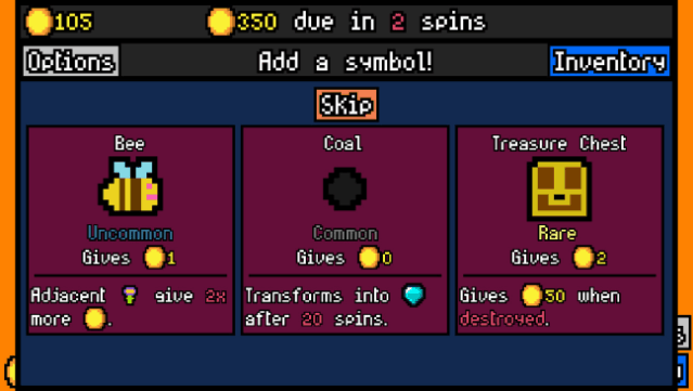 Luck be a Landlord Gameplay Screenshot