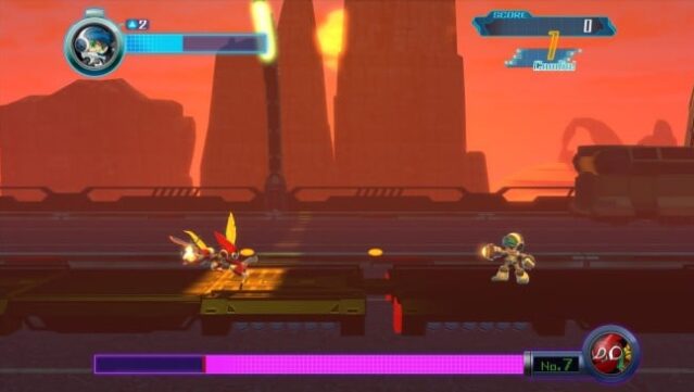 Mighty No. Gameplay Screenshot