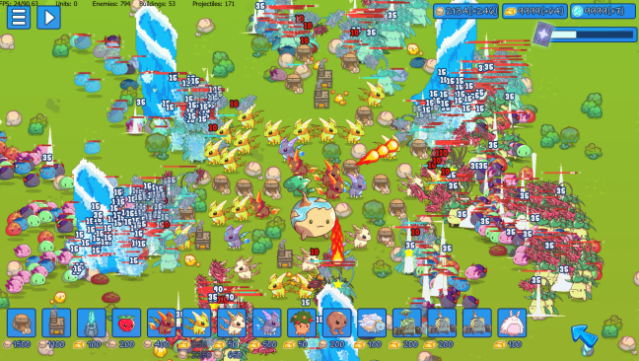Milky Way TD SURVIVORS AUTOBATTLER RTS PC Screenshot