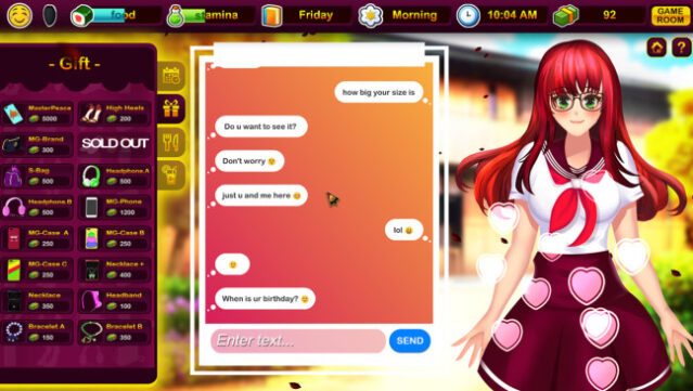 My Sweet Waifu Gameplay Screenshot