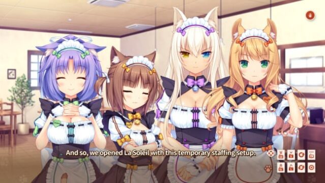 NEKOPARA Vol. Gameplay Screenshot