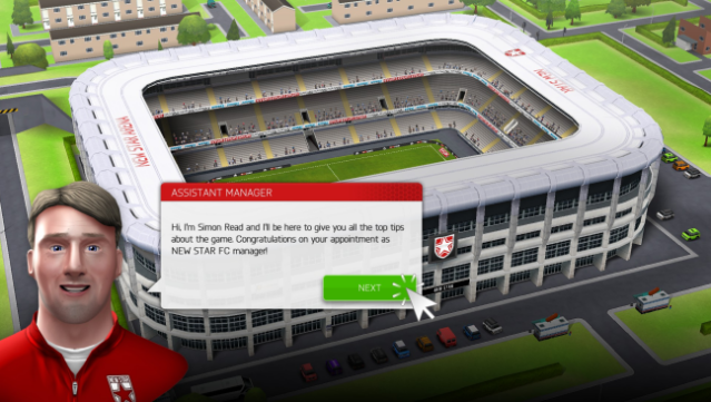 New Star Manager Gameplay Screenshot