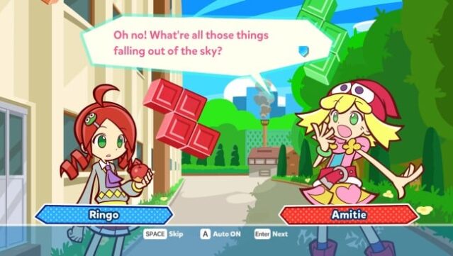 Puyo Puyo Tetris Gameplay Screenshot