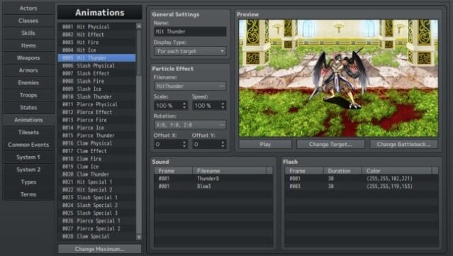 RPG Maker MZ PC Screenshot