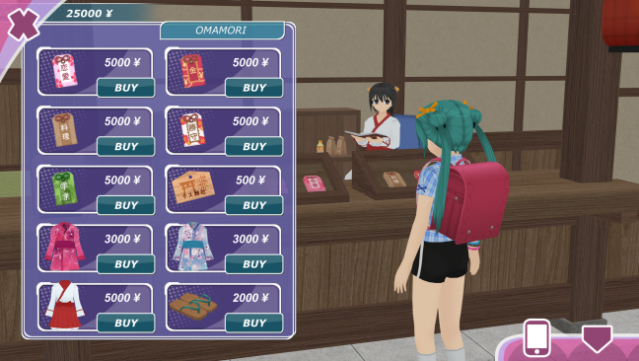 Shoujo City Gameplay Screenshot