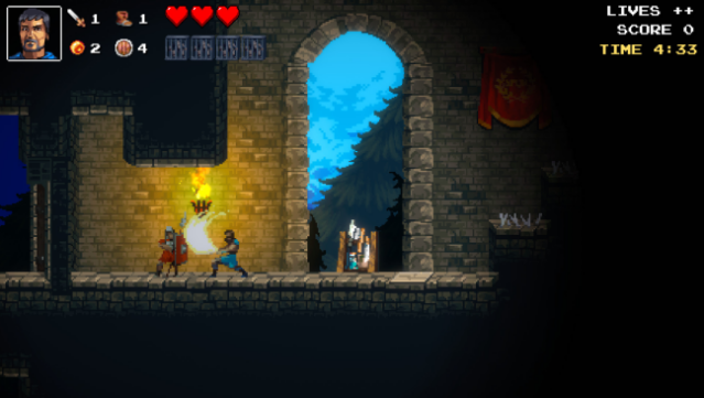 Swords and Sandals Spartacus PC Screenshot