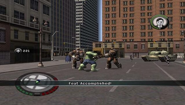 The Incredible Hulk Gameplay Screenshot