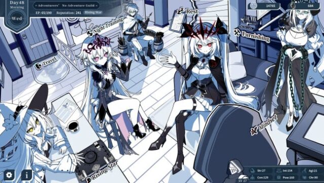 The NOexistenceN of Morphean Paradox : The Forest of Silver Shallots PC Screenshot