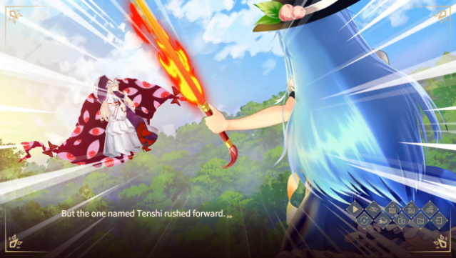 Touhou Gensokyo Visitor Gameplay Screenshot
