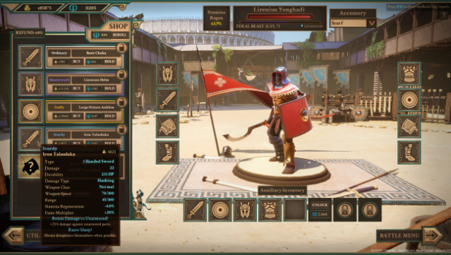 We Who Are About to Die Gameplay Screenshot