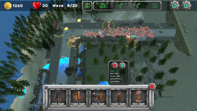 Z-APE: Tower Defense PC Screenshot